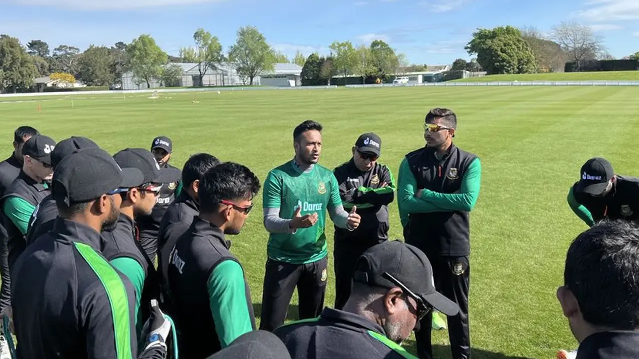 ম্যাচের আগের দিন দলকে উজ্জীবিত করার চেষ্টা সাকিবের