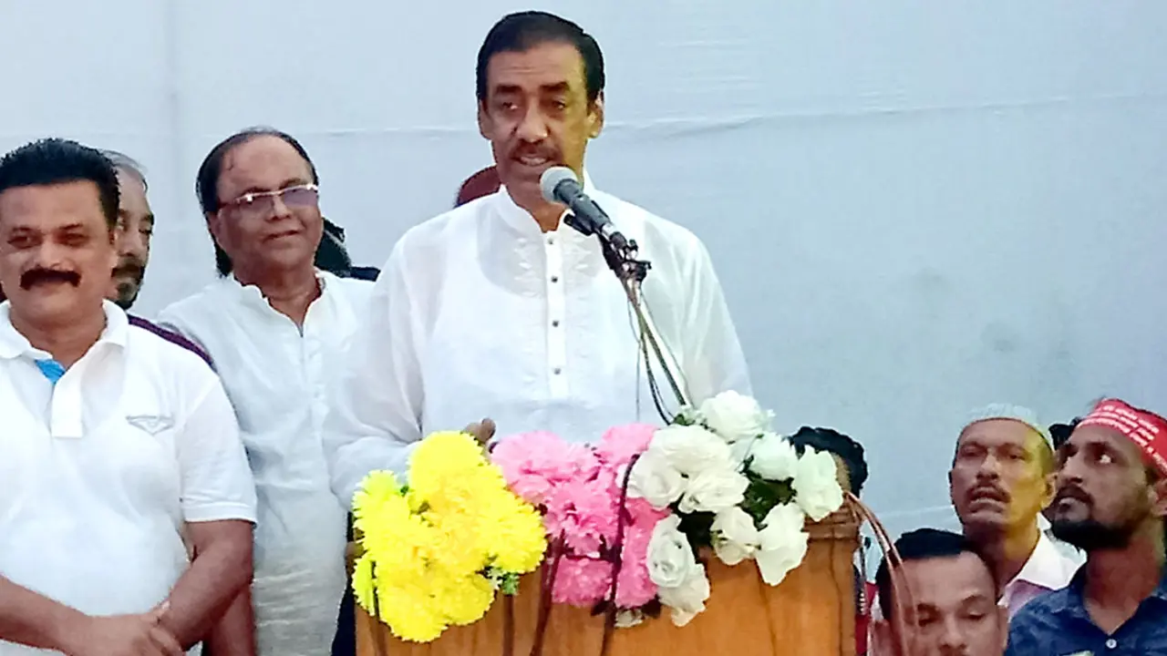 বিএনপিকে নারায়ণগঞ্জে মহাসমাবেশ করতে বললেন শামীম ওসমান