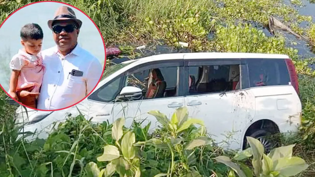 কক্সবাজার থেকে ফিরছিলেন, মাইক্রোবাস উল্টে প্রাণ গেল বাবা-মেয়ের