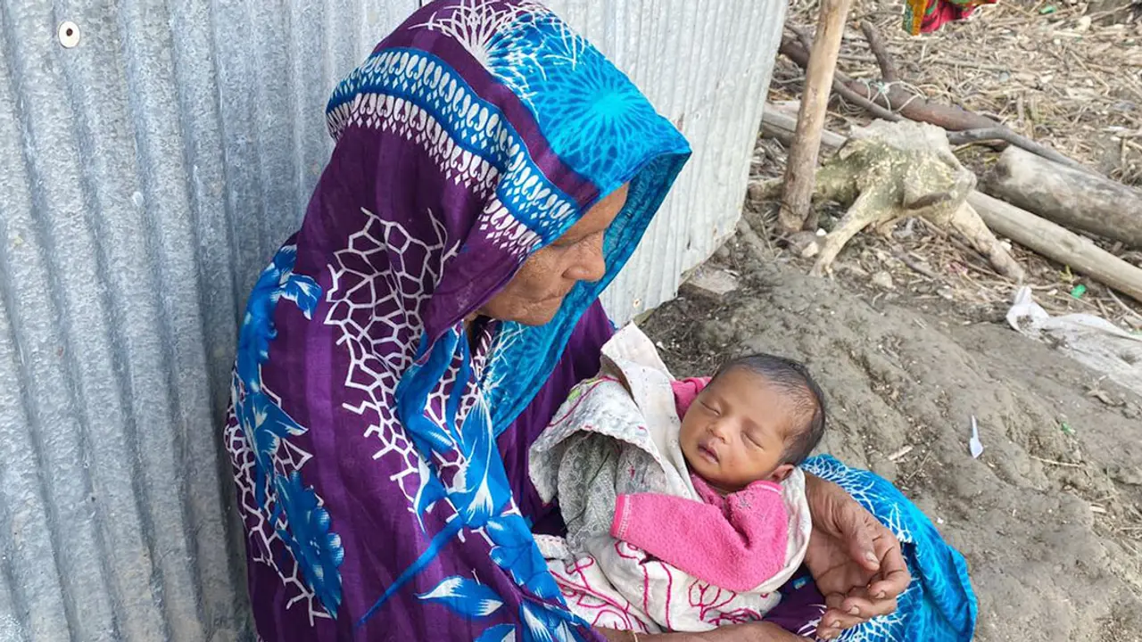 ঘূর্ণিঝড়ে জন্ম নেওয়া শিশুর নাম রাখা হলো ‘সিত্রাং’
