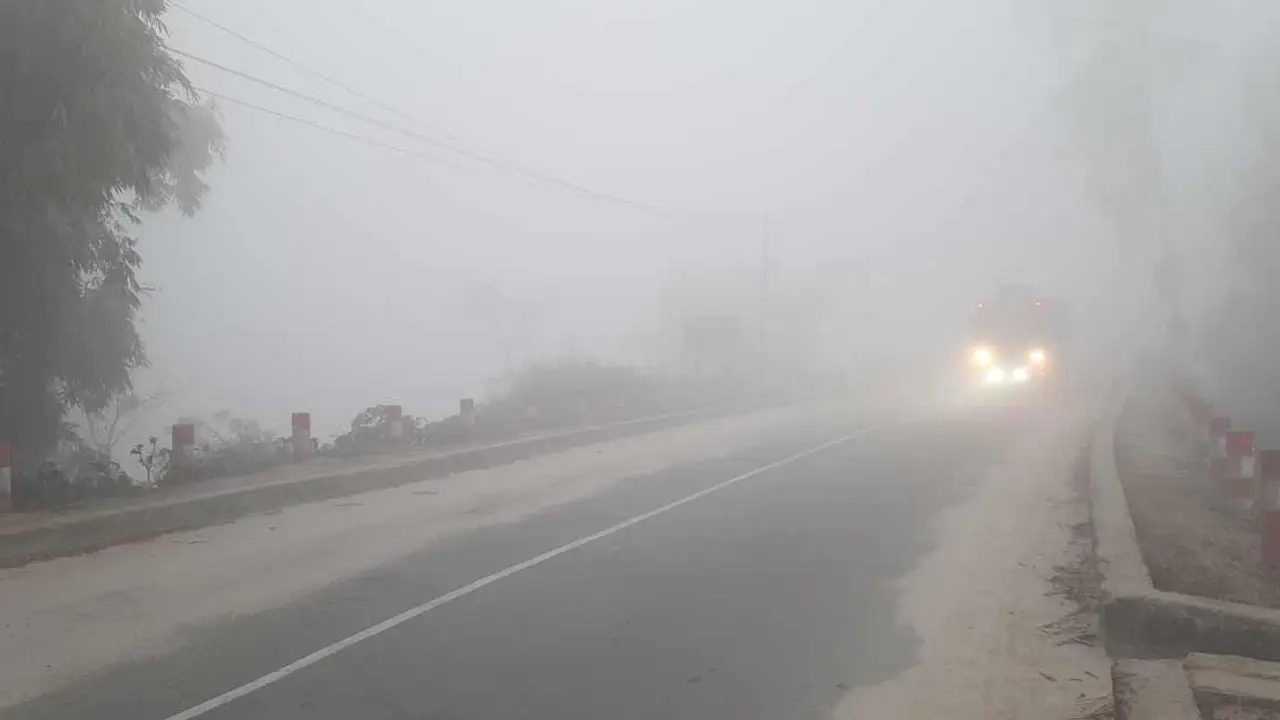 তেঁতুলিয়ায় তাপমাত্রা কমে ১৫.৯ ডিগ্রি