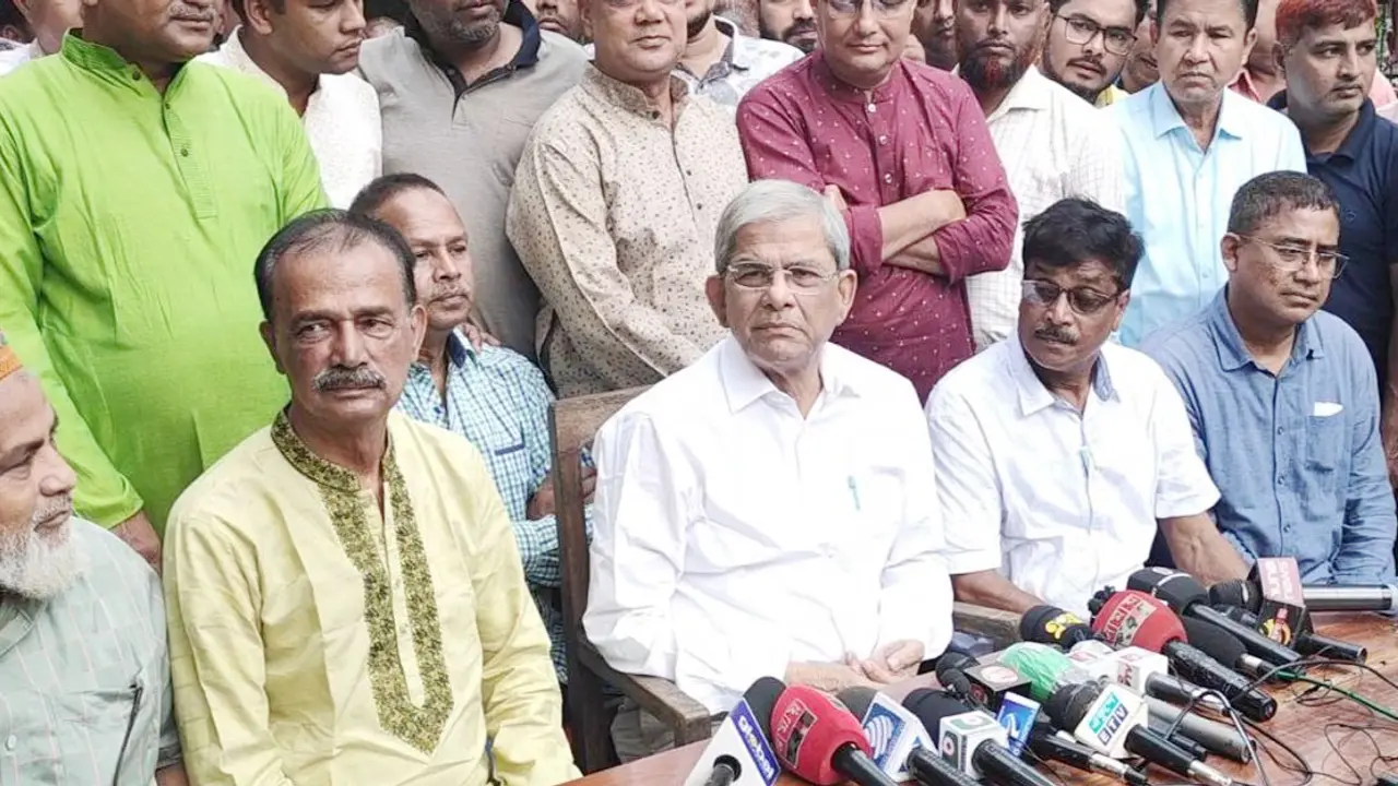 আ.লীগ রাষ্ট্রকে সন্ত্রাসী রাষ্ট্রে পরিণত করেছে : মির্জা ফখরুল