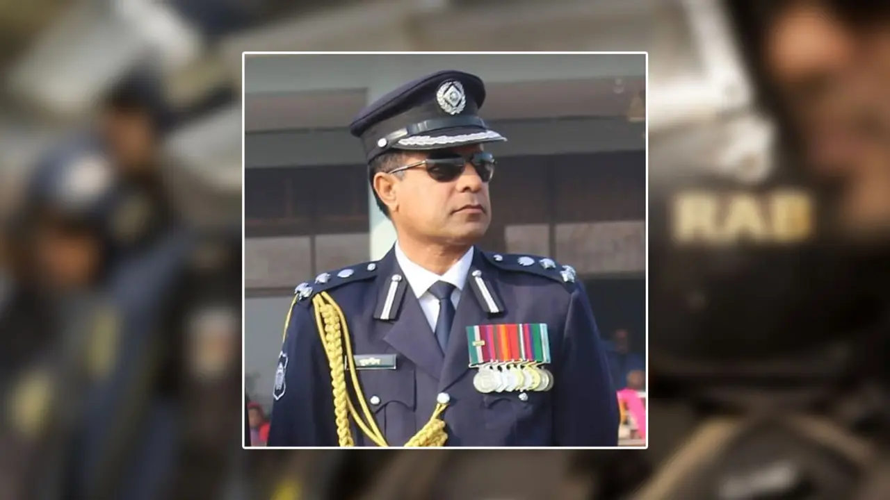 র‍্যাবের ডিজি হলেন এম খুরশীদ হোসেন