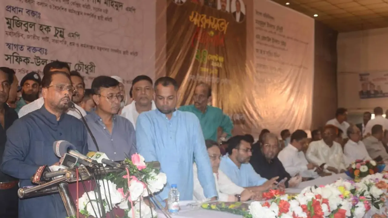 দেশে গণতন্ত্র নেই, একনায়কতন্ত্র চলছে : জি এম কাদের