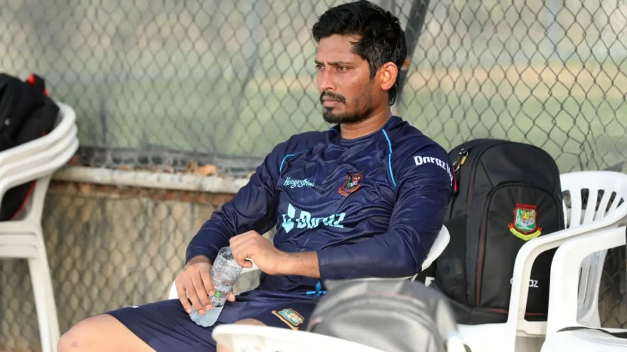 মিরপুরে বিজয়ের ব্যাটে নতুন শট