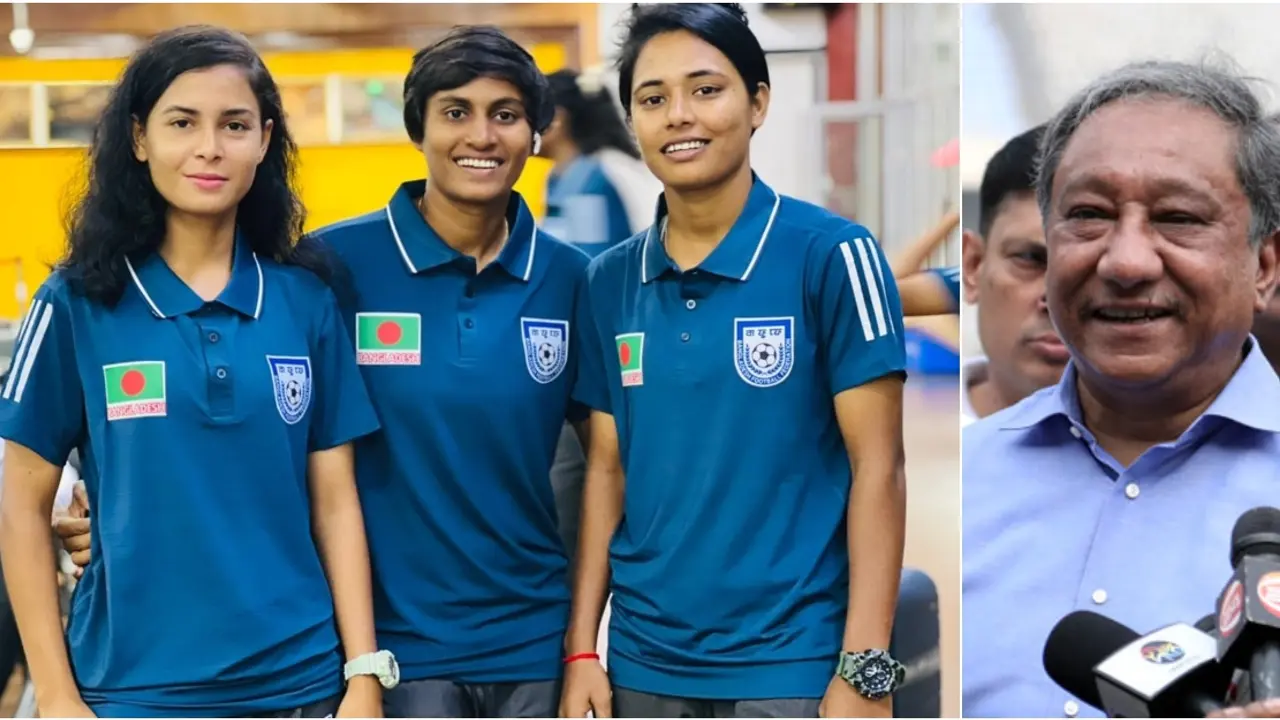 সাফ জয়ী নারী ফুটবল দলকে অর্ধকোটি টাকা পুরস্কার বিসিবির