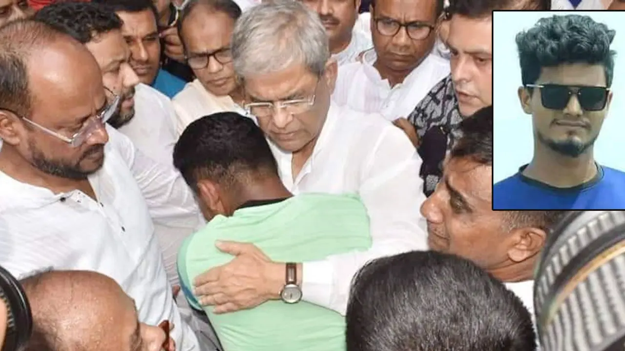 শাওনের জানাজায় নেতাকর্মীদের অংশ নিতে দেয়নি পুলিশ : মির্জা ফখরুল