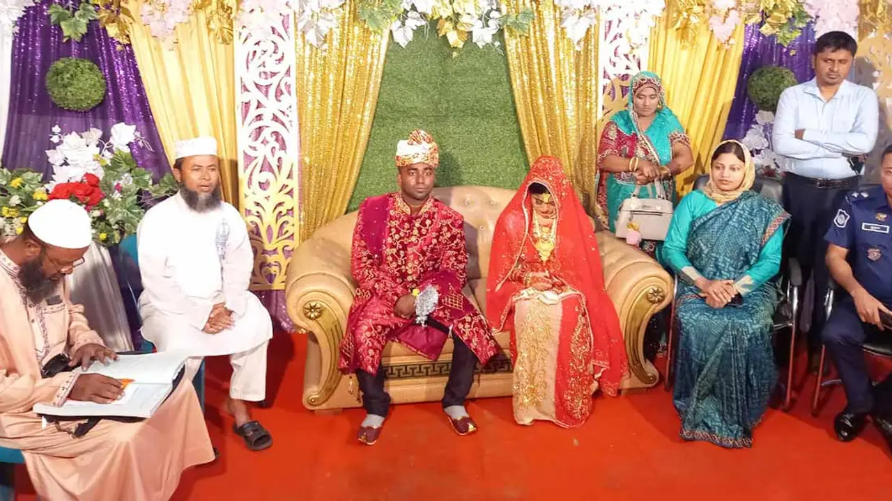 হবিগঞ্জে দুই এতিমের বিয়েতে অতিথি ডিসি-এসপিসহ অনেকে