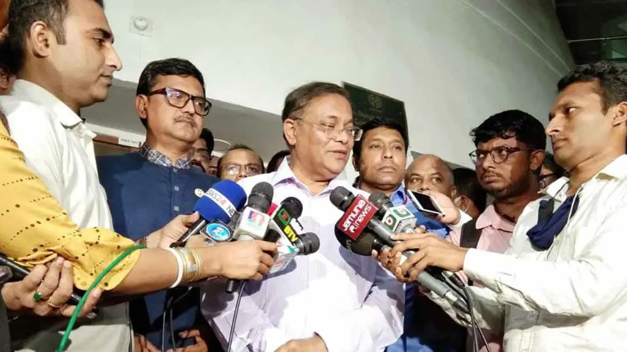বিএনপির আন্দোলনের নমুনা হলো গণ্ডগোল করার অপচেষ্টা চালানো