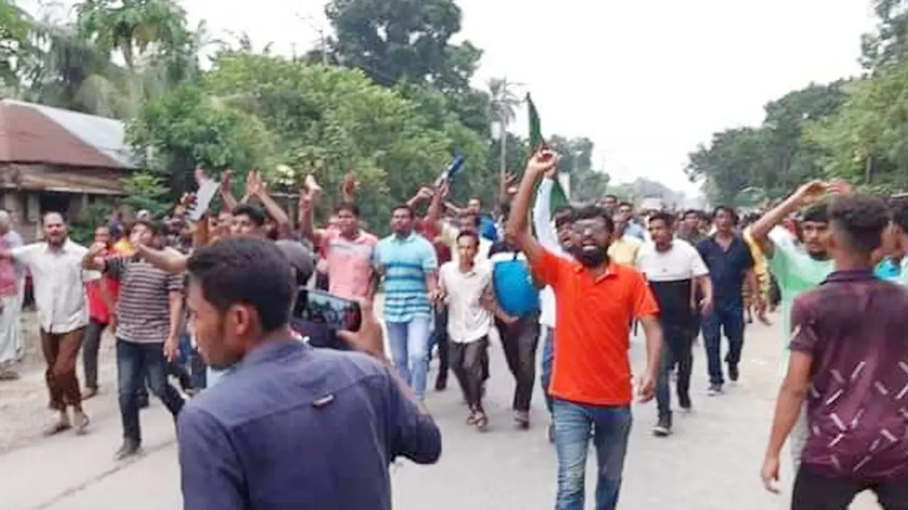 নাটোরে বিএনপি-পুলিশ সংঘর্ষ, আহত ১২