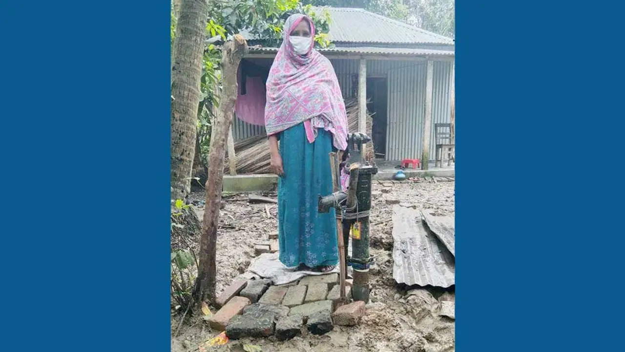 এবার নিজের টিউবওয়েলের পানি খাবে, অজু করবে আবিয়া
