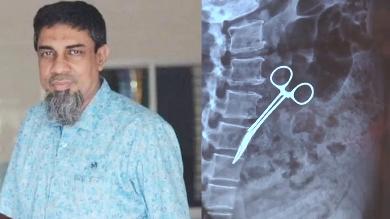 রোগীর পেটে কাঁচি রেখে সেলাই, চিকিৎসক কারাগারে