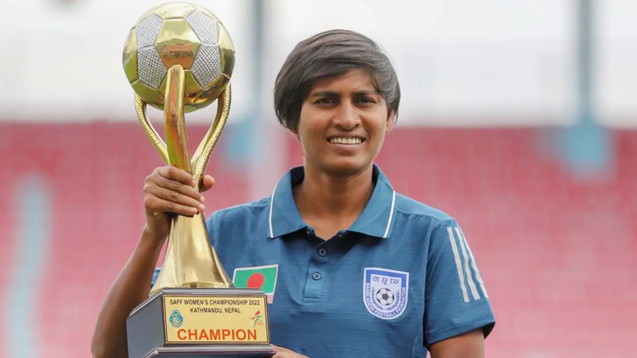 চ্যাম্পিয়ন সাবিনা বললেন, এই ট্রফি ১৮ কোটি মানুষের