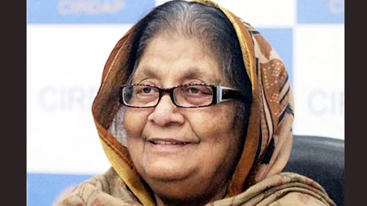 সৈয়দা সাজেদা চৌধুরী আর নেই