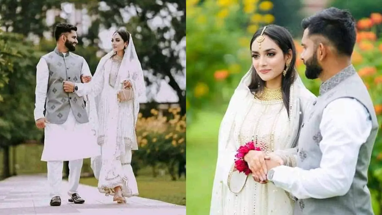 সহপাঠীকে বিয়ে করলেন ক্রিকেটার শামীম পাটোয়ারি