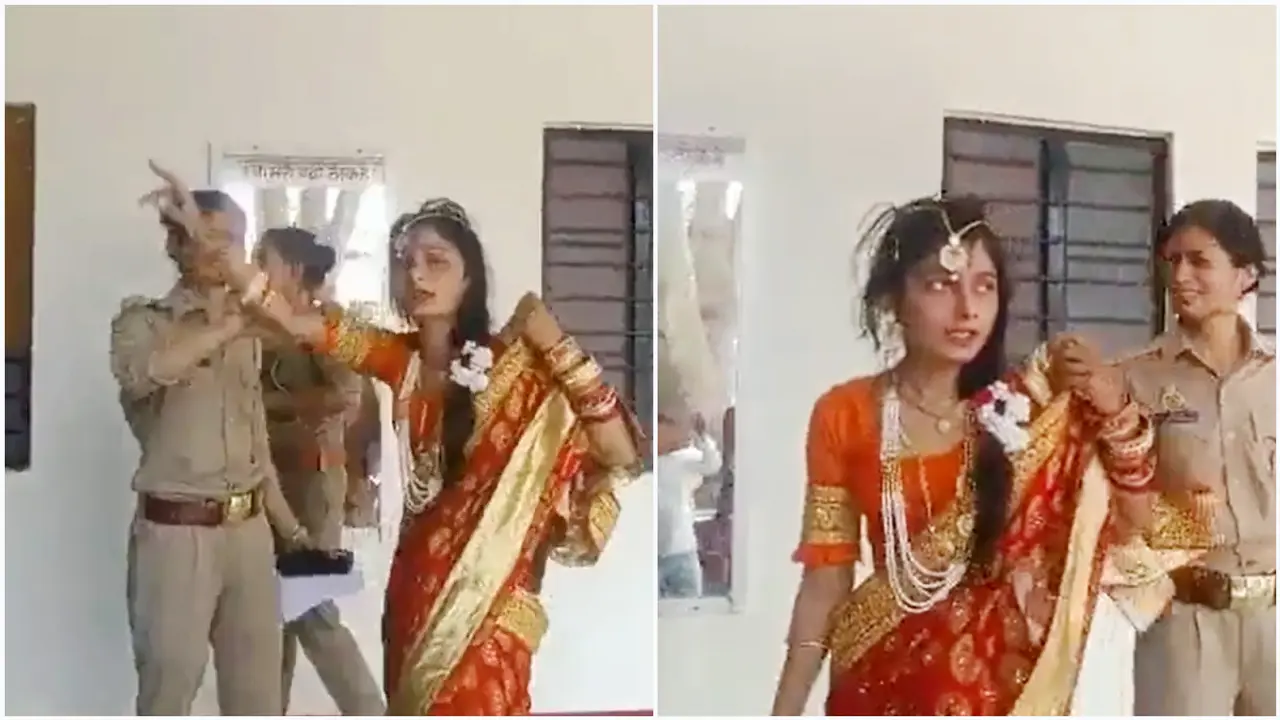 ভিডিও: স্বামী থাকবে প্রেমিককেও বিয়ে করবো, দাবি নিয়ে থানায় তরুণী
