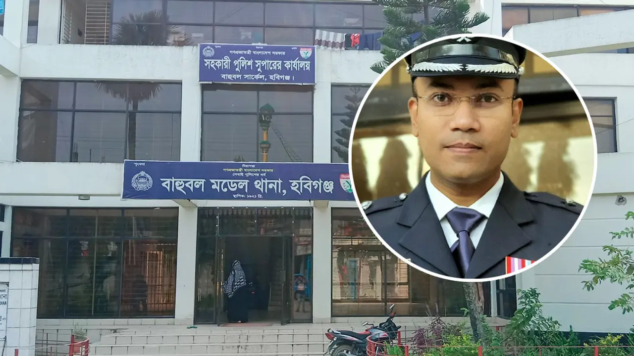সরকারি টাকায় কেনা থানার এসি নিয়ে গেলেন বিদায়ী ওসি