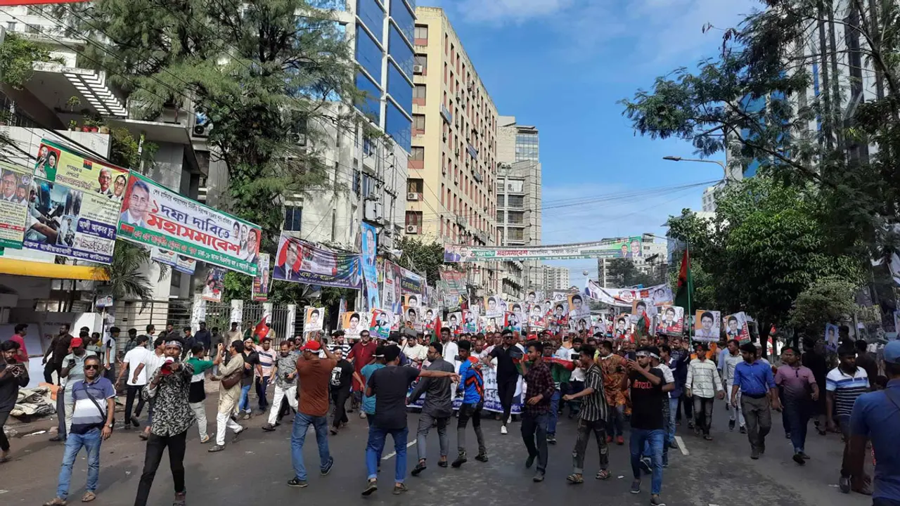 শুক্রবার রাজধানীতে বিএনপি ও বিরোধীদলগুলোর গণমিছিল