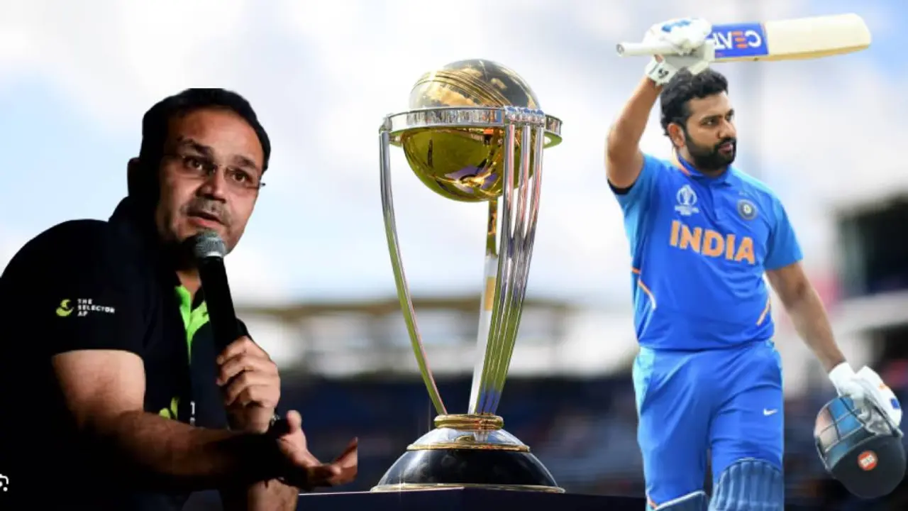 শেবাগের মতে বিশ্বকাপের সর্বোচ্চ রান সংগ্রাহক রোহিত