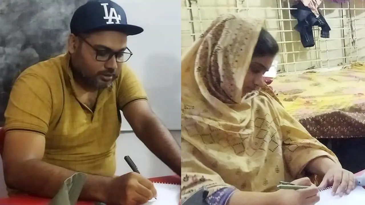 আশ্রয়কেন্দ্রে বিনামূল্যে চিকিৎসাসেবা দিচ্ছেন চিকিৎসক দম্পতি