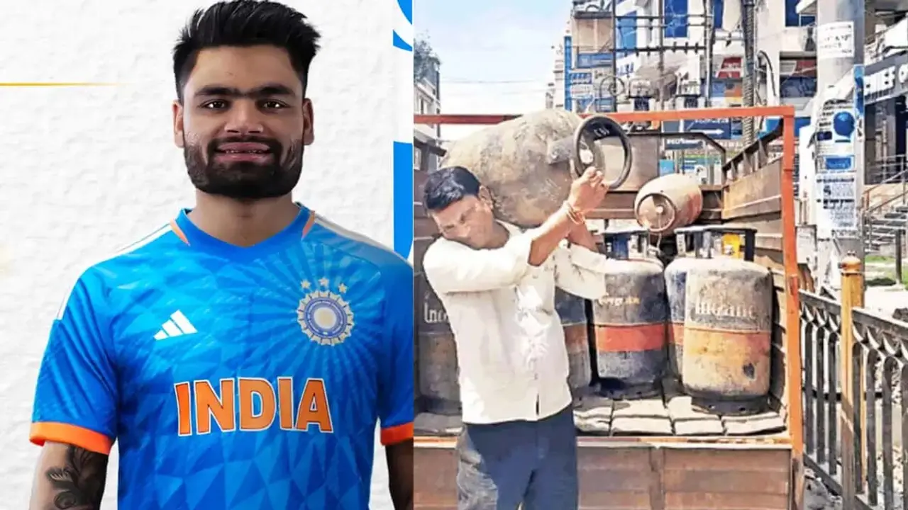 বাড়ি বাড়ি সিলিন্ডার পৌঁছে দেওয়া বাবাকে বিশ্রাম দিতে চান রিংকু