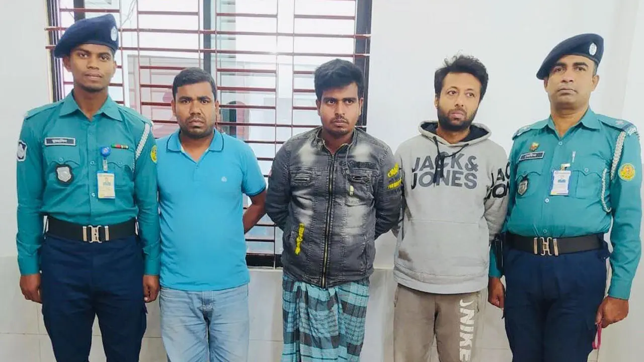 পরিবারের সদস্যদের অচেতন করে মেয়েকে ধর্ষণের ঘটনায় গ্রেপ্তার ৩