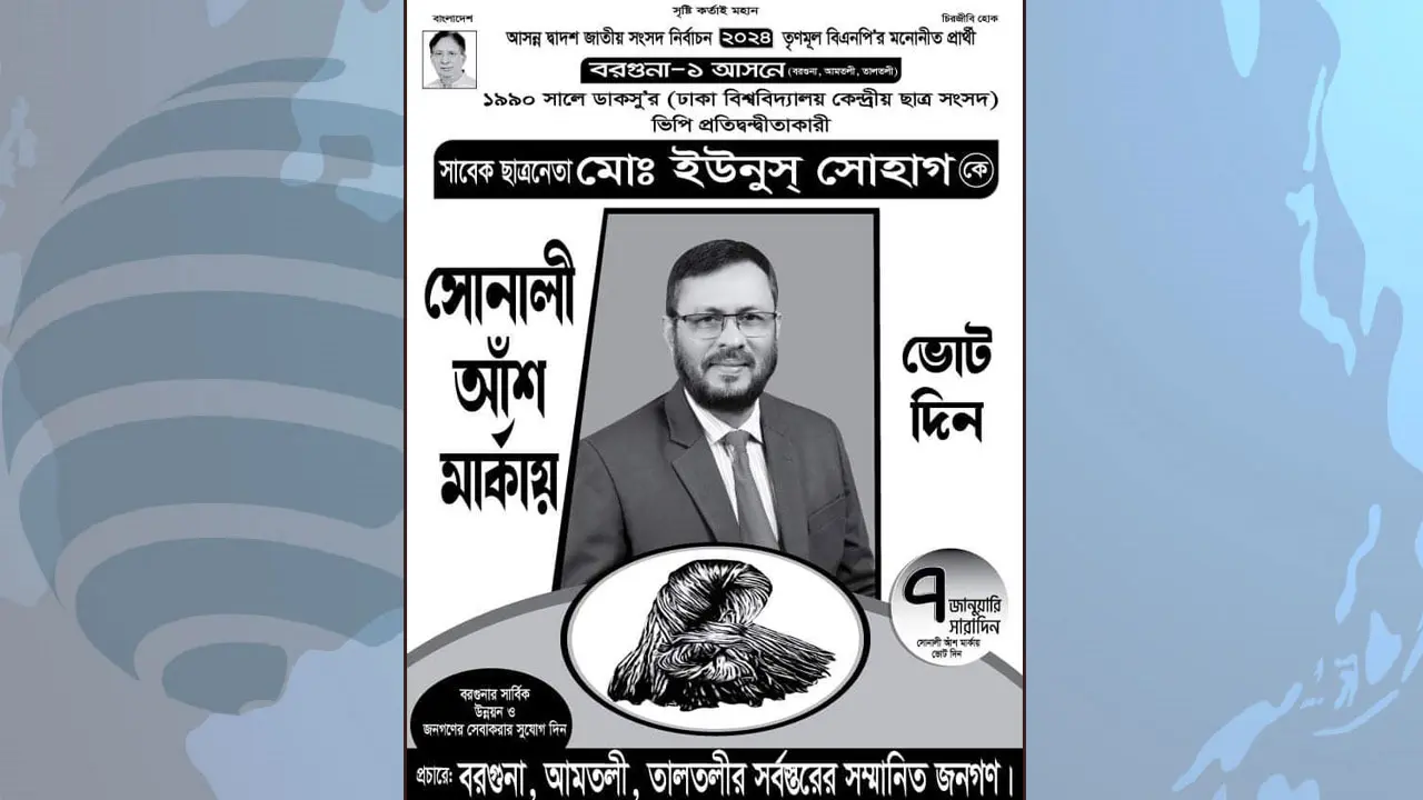 বাবার প্রতীক সোনালী আঁশ, ছেলে চাচ্ছেন নৌকায় ভোট
