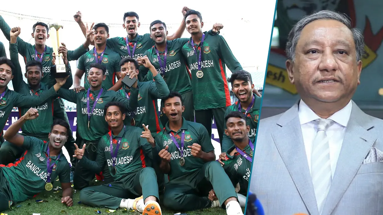 যুব চ্যাম্পিয়নদের ডিনারের দাওয়াত পাপনের