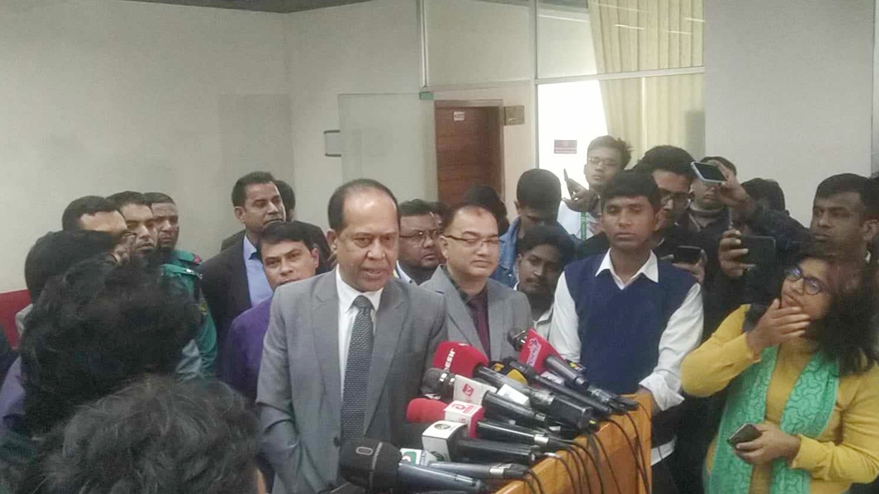 লক্ষ্য অবাধ-সুষ্ঠু ও শান্তিপূর্ণ নির্বাচন : সিইসি