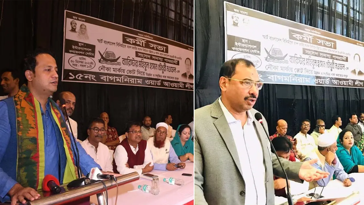 বদলে গেল দৃশ্যপট, একমঞ্চে একে অপরের প্রশংসায় নওফেল-নাছির