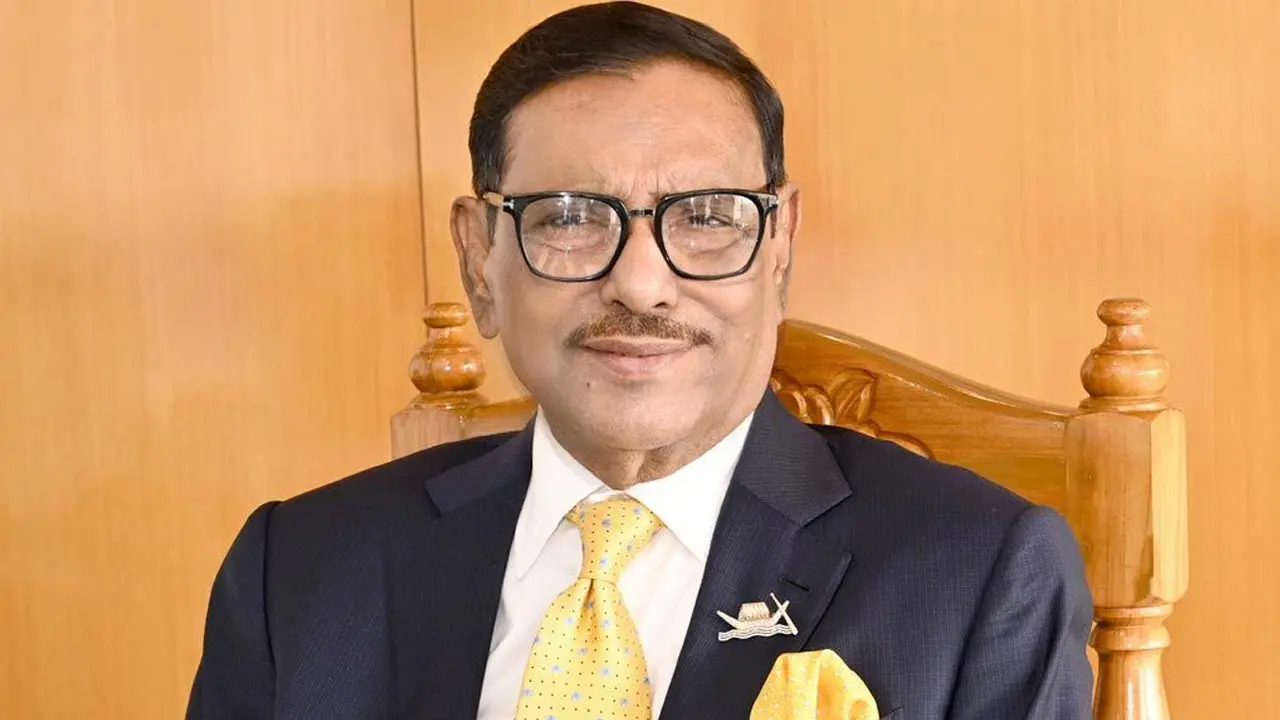 ওবায়দুল কাদেরের বই লিখে বছরে আয় ৪ লাখ টাকা, নগদ আছে ৮০ হাজার  