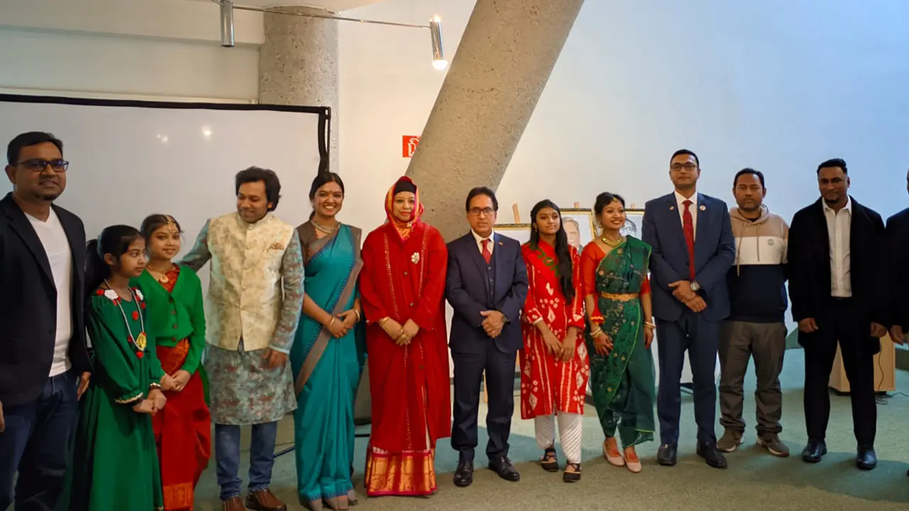 বার্লিনে বাংলাদেশ দূতাবাসে মহান বিজয় দিবস উদযাপন