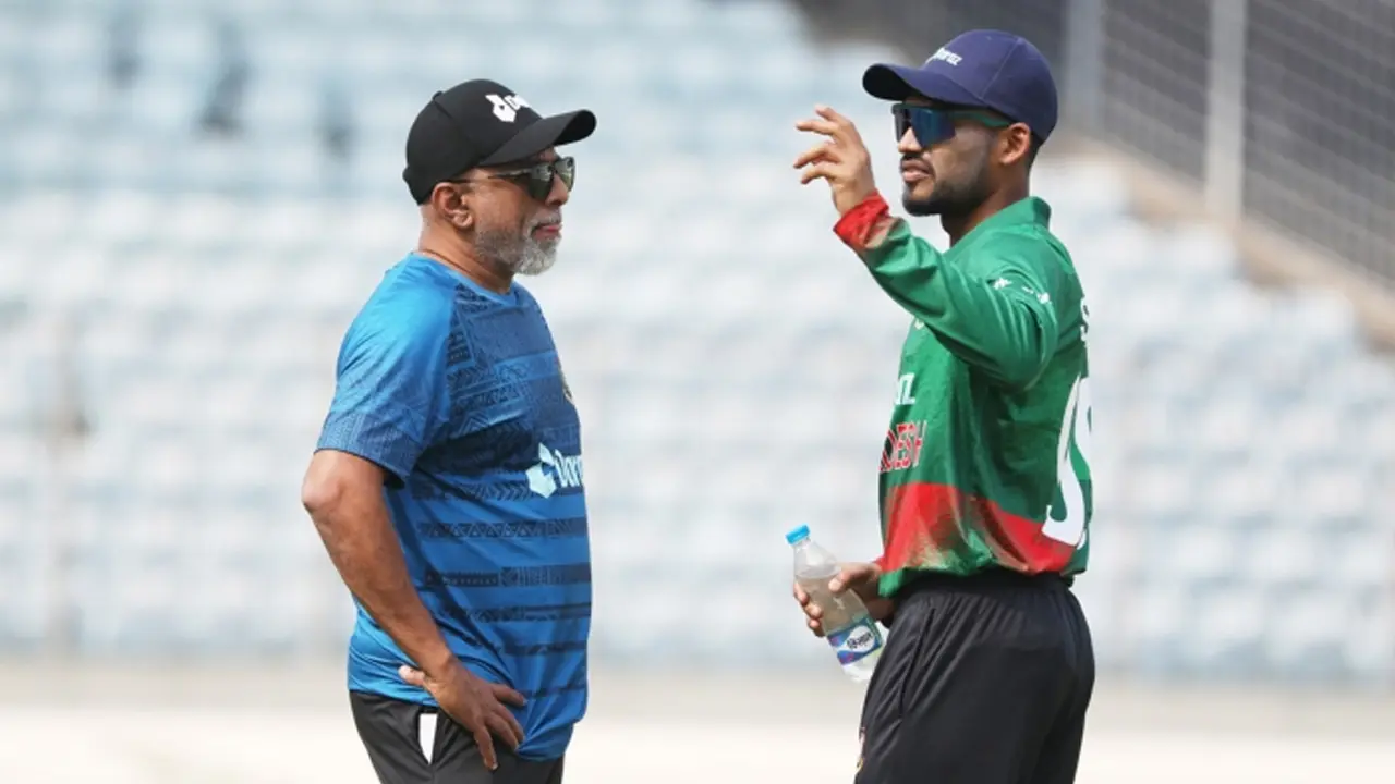 অধিনায়ক হিসেবে শান্তর ভবিষ্যৎ কেমন, জানালেন হাথুরু