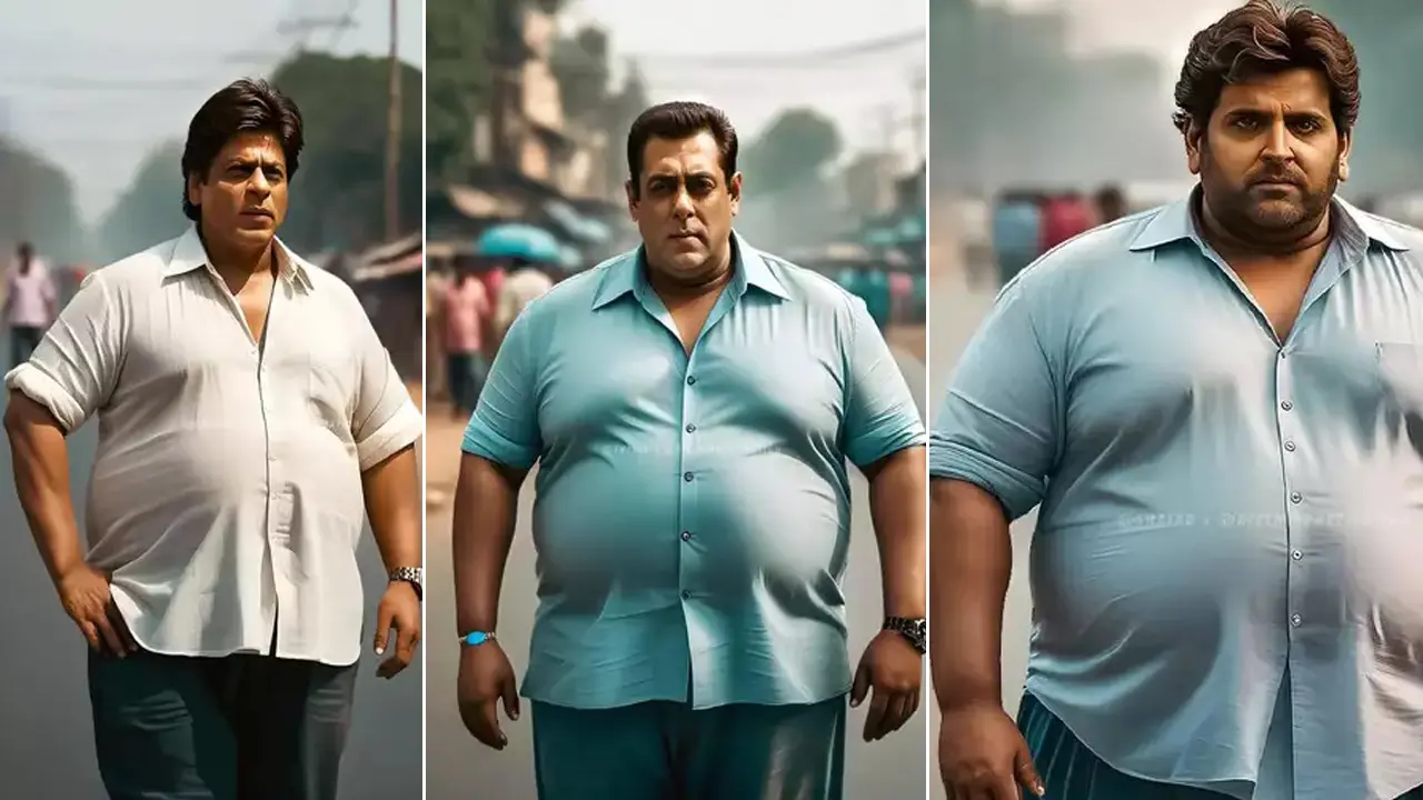 বলিউড সুপারস্টারদের এ কেমন চেহারা বানাল এআই!