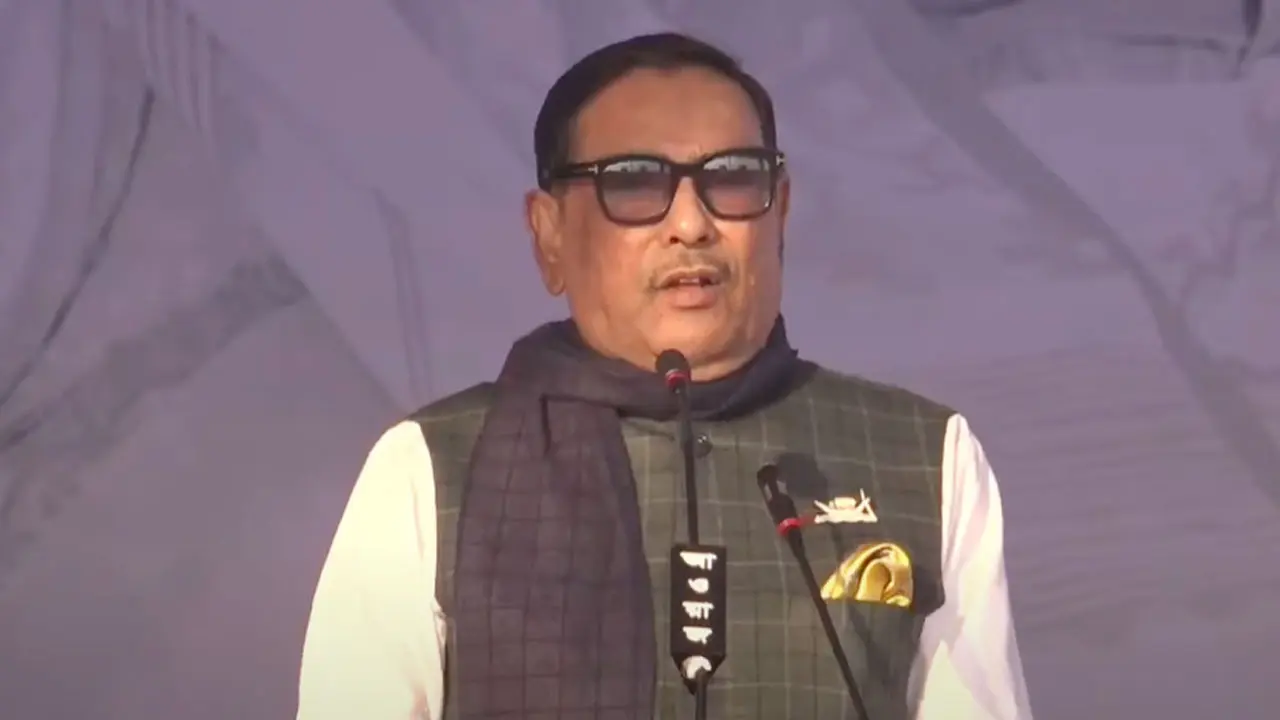 বিএনপি ফাউল করে লালকার্ড পেয়ে পালিয়ে গেছে : ওবায়দুল কাদের
