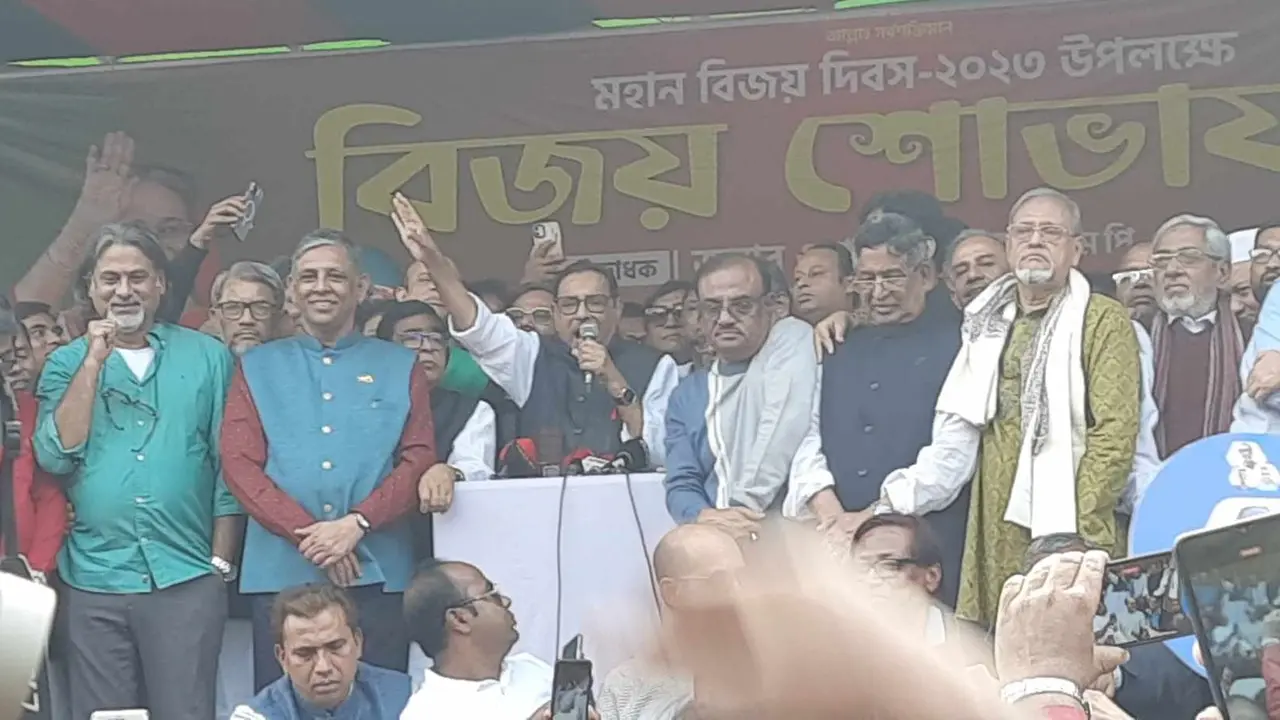 জেলে ১১ হাজার নেতাকর্মী অথচ বিএনপি বলছে ২১ হাজার : কাদের