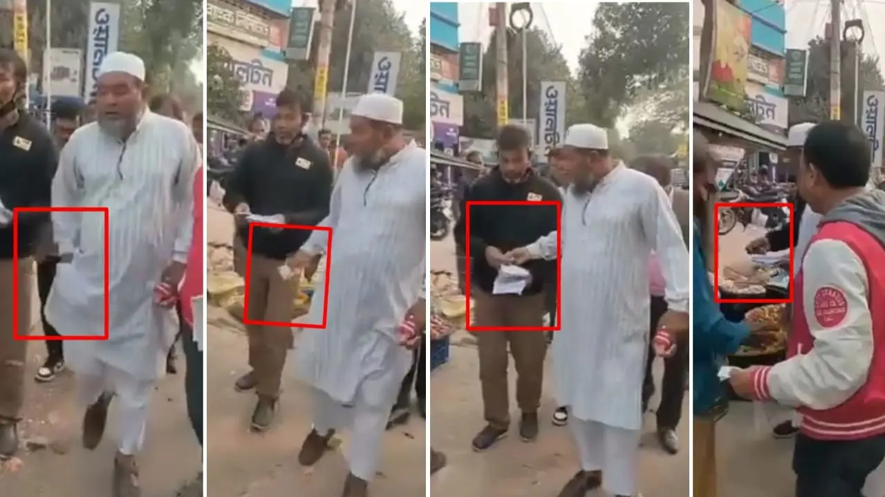 প্রকাশ্যে টাকা দিয়ে ভোট চাওয়া সেই প্রার্থীকে শোকজ