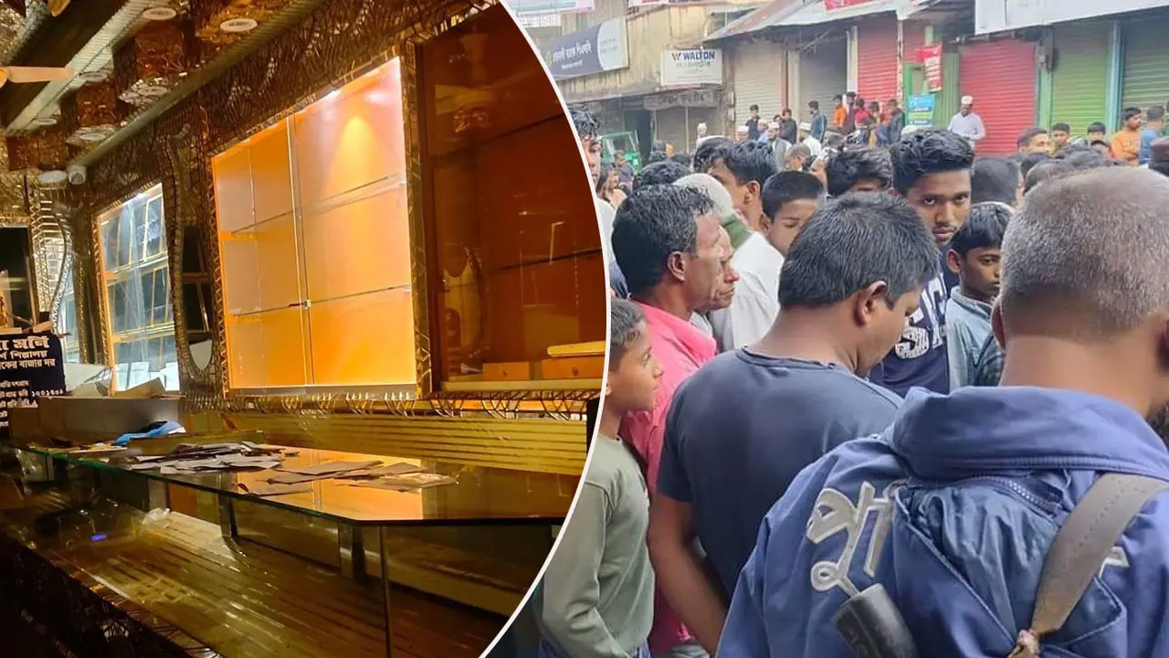 নৈশপ্রহরীকে খুন করে স্বর্ণের দুই দোকান লুট