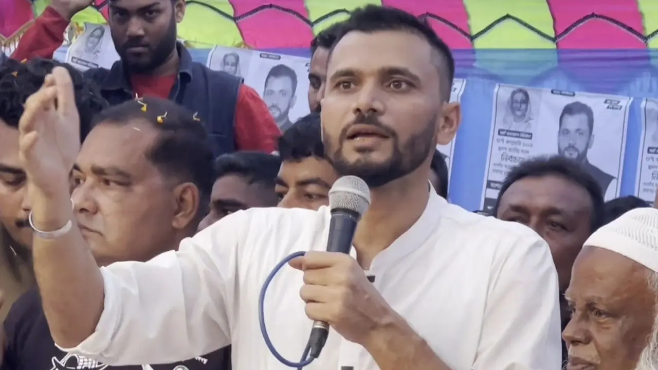 আচরণবিধি লঙ্ঘনের দায়ে মাশরাফিকে জরিমানা