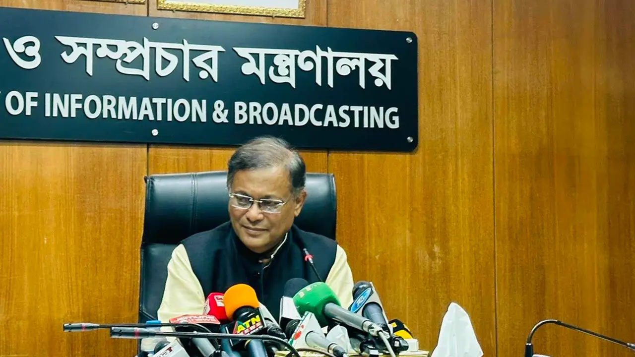 টিআইবির হিসাব উদ্দেশ্যপ্রণোদিত : তথ্যমন্ত্রী