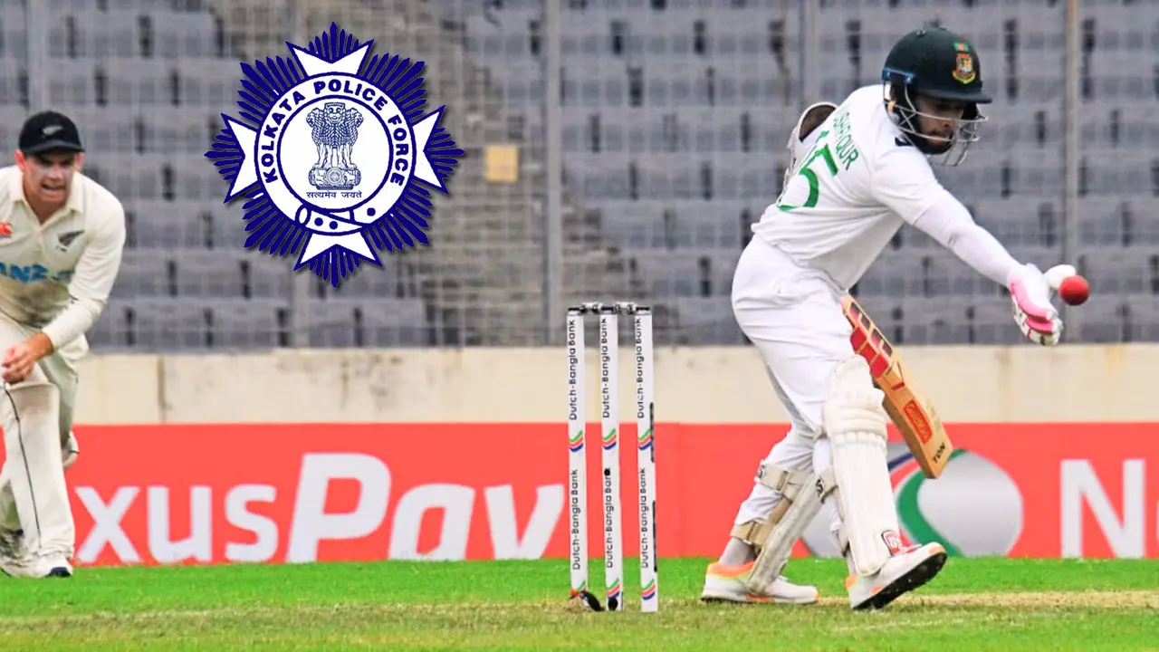 মুশফিকের আউট নিয়ে কলকাতা পুলিশের অভিনব বার্তা