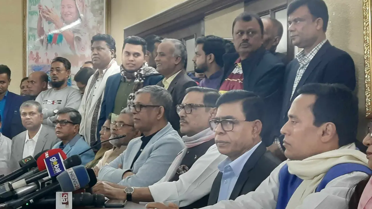 জাপা‌র সঙ্গে আ.লী‌গের টানা‌পো‌ড়েন হ‌বে, এমন‌টি নয় : কাদের