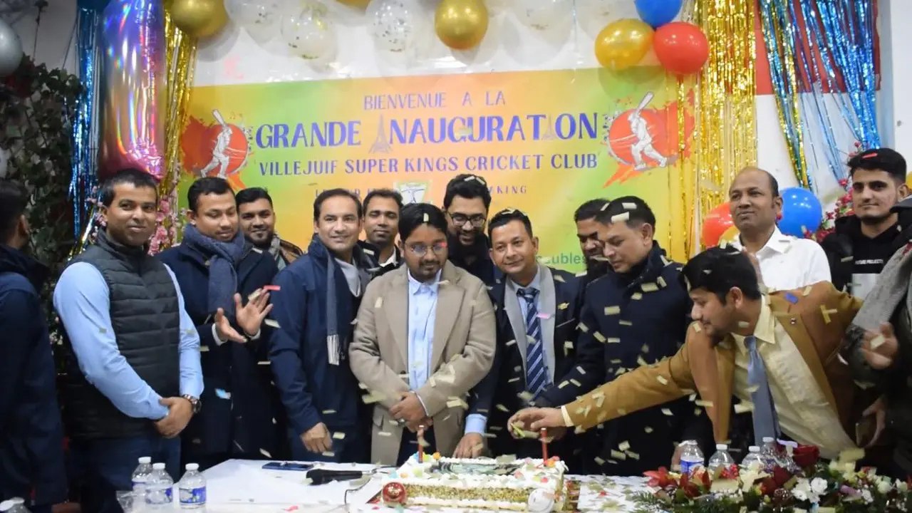 ফ্রান্সে বাংলাদেশি ক্রিকেট ক্লাবের যাত্রা শুরু