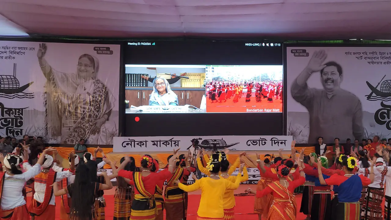 নির্বাচন উন্মুক্ত করে দিয়েছি যাতে প্রতিদ্বন্দ্বিতা হয়