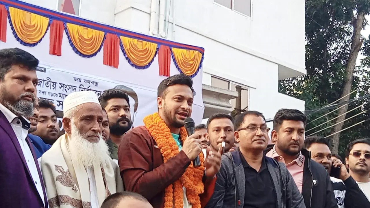 ৭ জানুয়ারি বিজয়ের পর সবার সঙ্গে আবার দেখা হবে : সাকিব