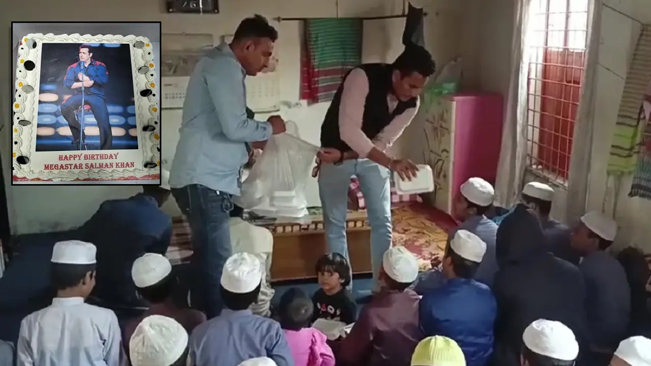 সালমান খানের জন্মদিনে মিরপুরে মাদরাসায় খাবার বিতরণ ভক্তদের