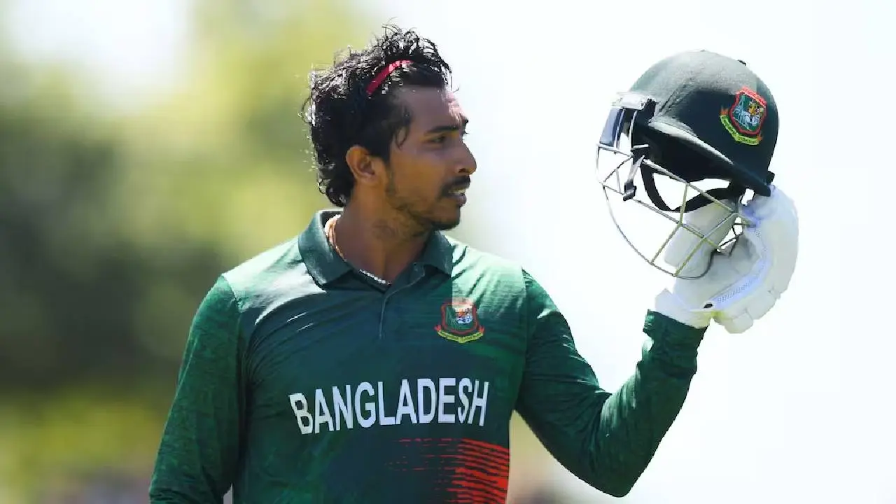রেকর্ড ইনিংসের পর স্ত্রীকেই আগে স্মরণ করলেন সৌম্য