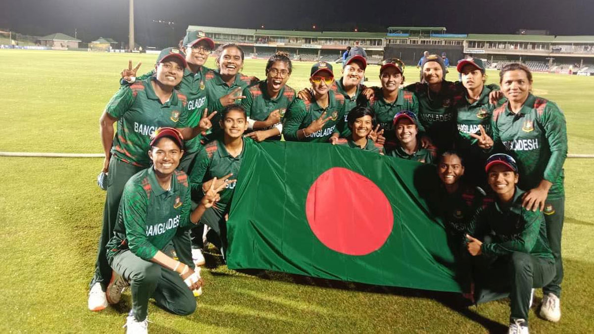 বিজয়ের দিনে ঐতিহাসিক বিজয় উপহার দিল বাংলাদেশের মেয়েরা 