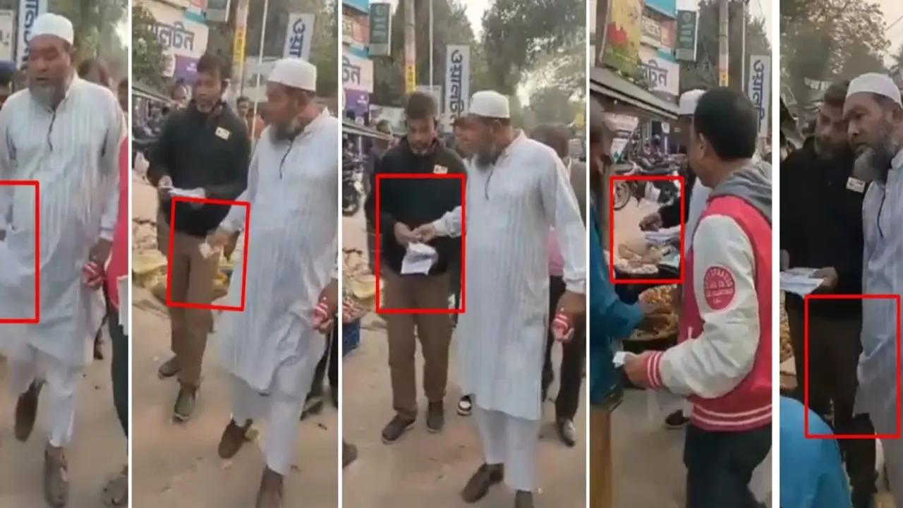 টাকা দিয়ে ভোট চাইলেন স্বতন্ত্র প্রার্থী, ভিডিও ভাইরাল