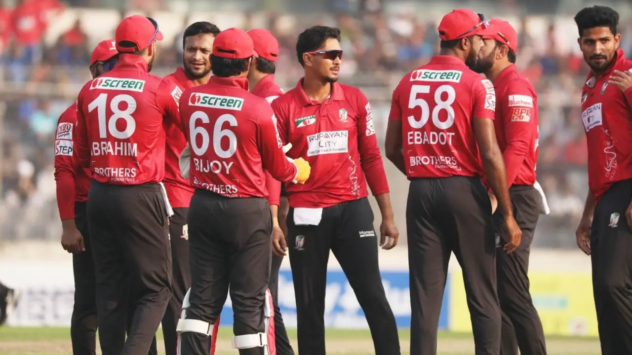 খুলনাকে বড় ব্যবধানে হারাল বরিশাল